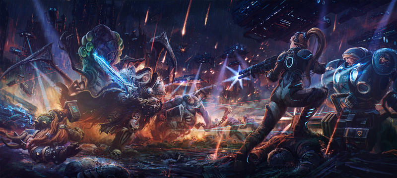 Illustration for article titled And Now For Some Great Heroes Of The Storm Fan Art